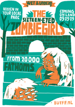 Poster Zombiegirls